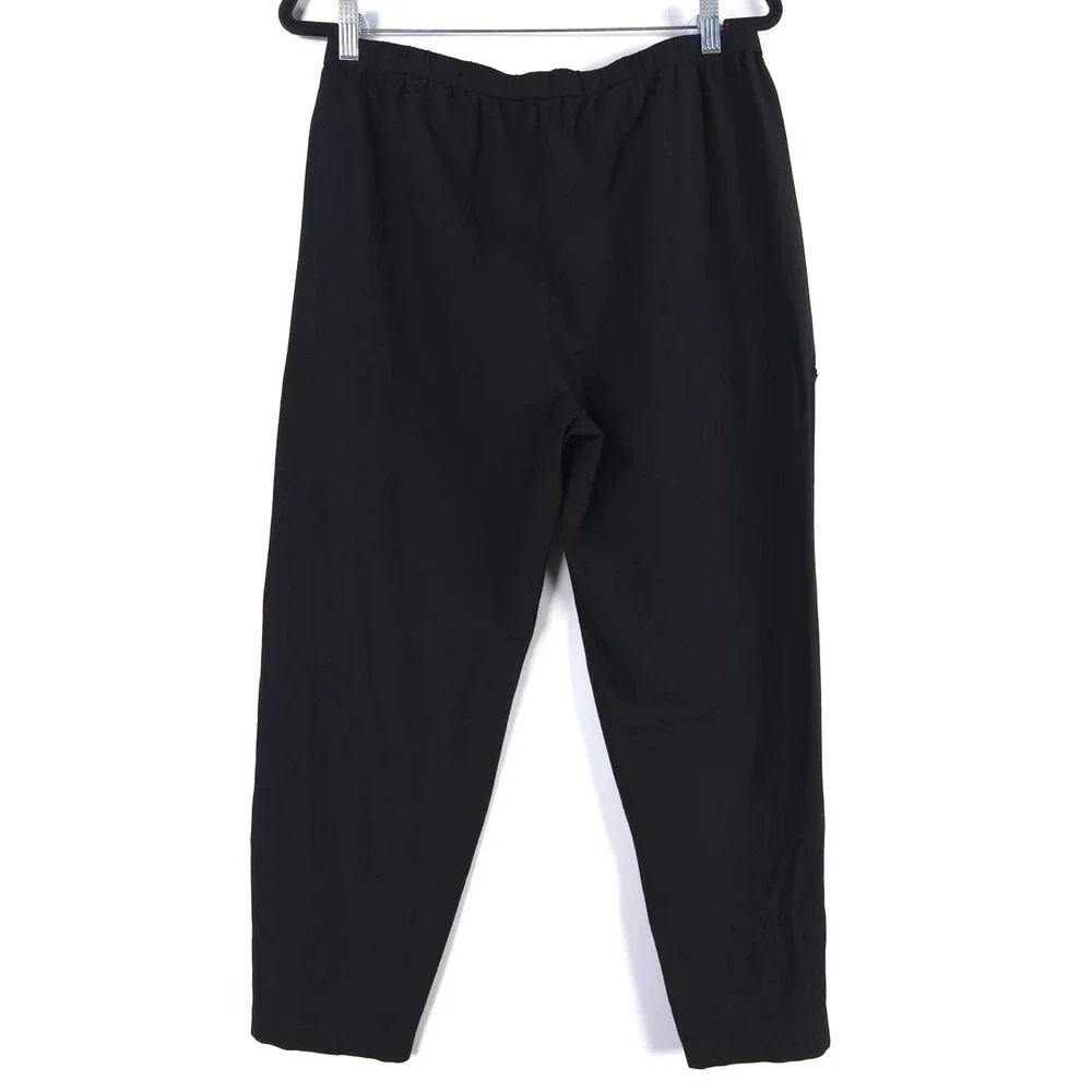 EILEEN FISHER Elastic Waist‎ Pull on USA MADE Pants MEDIUM Viscose Blend EETL